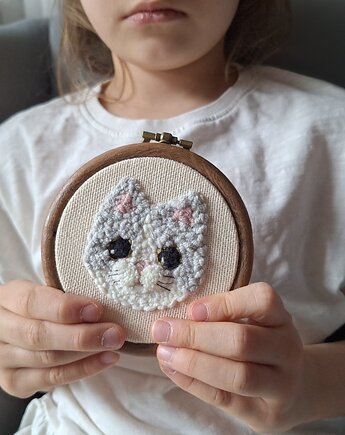 Portret kotka-  dodatek na ścianę