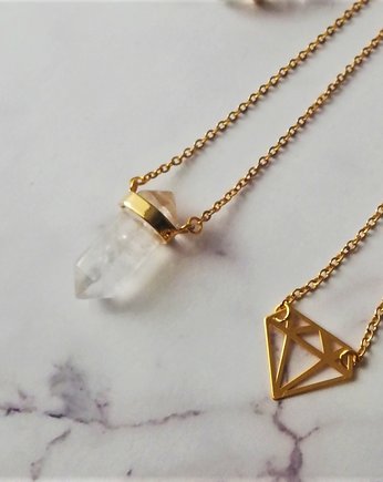 Łańcuszek z kryształem górskim Magic Crystal