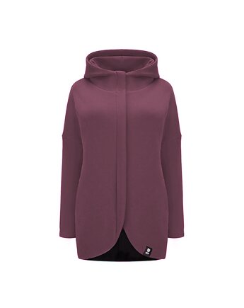 Peleryna No.2 na suwak Rose Brown